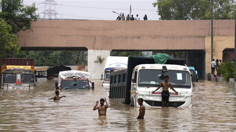 Record monsoon rains have killed more than 100 people in northern India over two weeks
